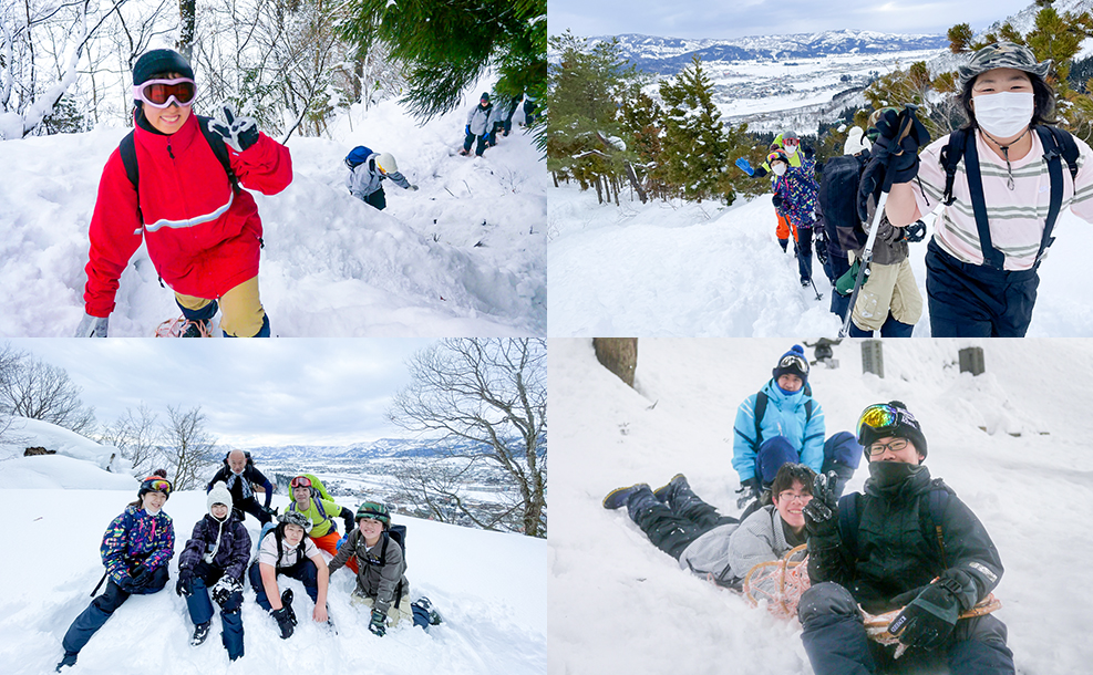 雪山ハイクイメージ